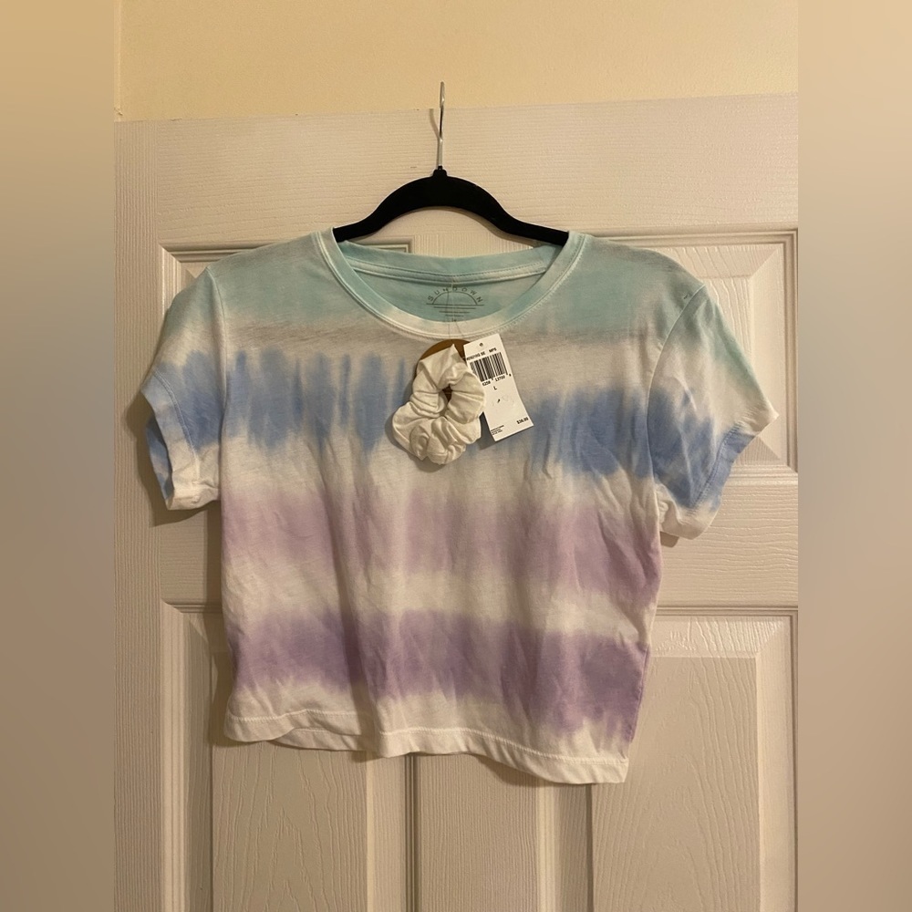 NWT Sundown by Splendid Crop Top LARGE